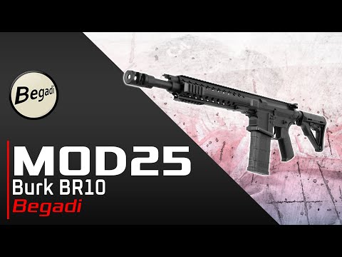 [MOD 25 Burk BR10 - Begadi] Review | Airsoft FR - EN subs