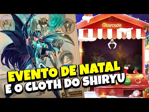 EVENTO DE NATAL E VAMOS LIBERAR O CLOTH DO SHIRYU - Saint Seiya : Awakening