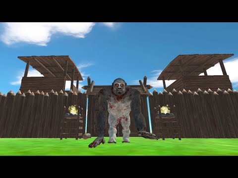 Arbs Mobile - Old Goro Vs Giant Invertebrates - Animal Revolt Battle Simulator Mobile