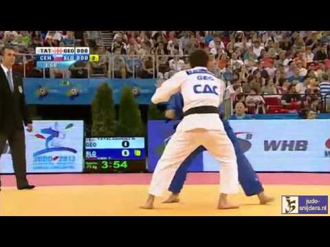 Judo 2013 European Championships Budapest: Tatalashvili (GEO) - Ceh (SLO) [-73kg]
