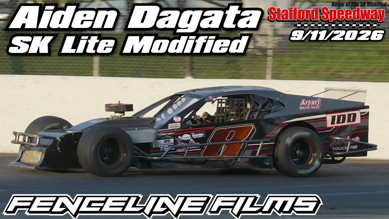 Aiden Dagata SK Lite Modified Stafford Speedway