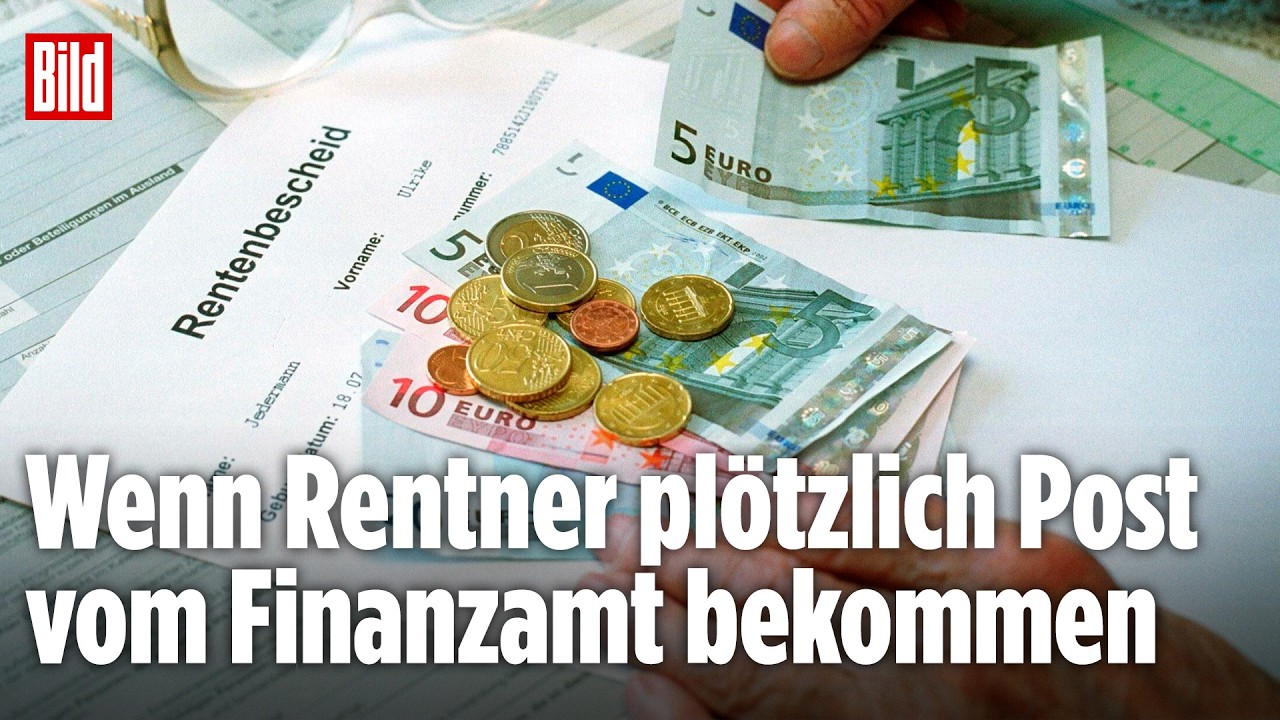 Rentenerhöhung wird zur Steuerlast: Das droht jetzt Rentnern | BILD-Money Mittwoch