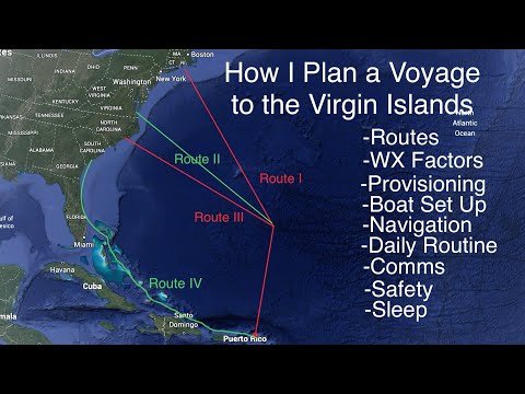 S6E12 How I Plan and Execute a Sailing Voyage From the US East Coast to the Virgin Islands