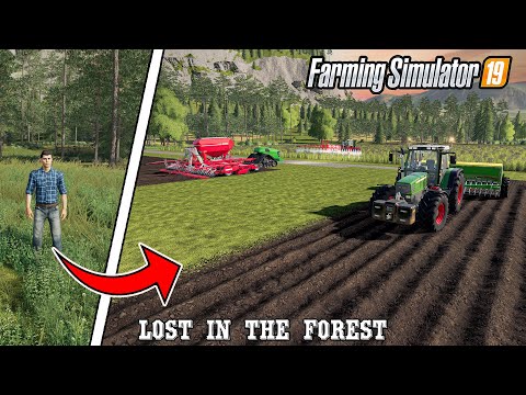 I Spent 7 Days Transforming this Forest into a Mega Farm - Farming Simulator 19 Timelapse