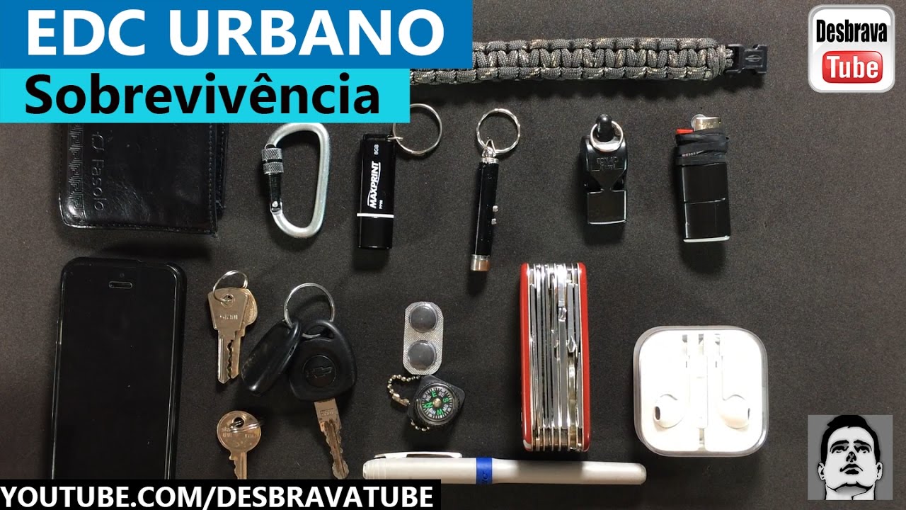 Meu EDC Atual Urbano (E D C Everyday Carry ) TAG Celso Cavallini