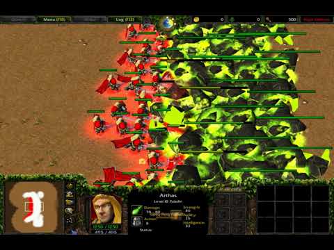 100 Arthas Frost vs 100 Infernal Flame 1080p