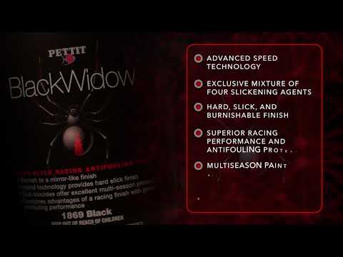 Pettit Paint Black Widow, when speed is the number one priority!