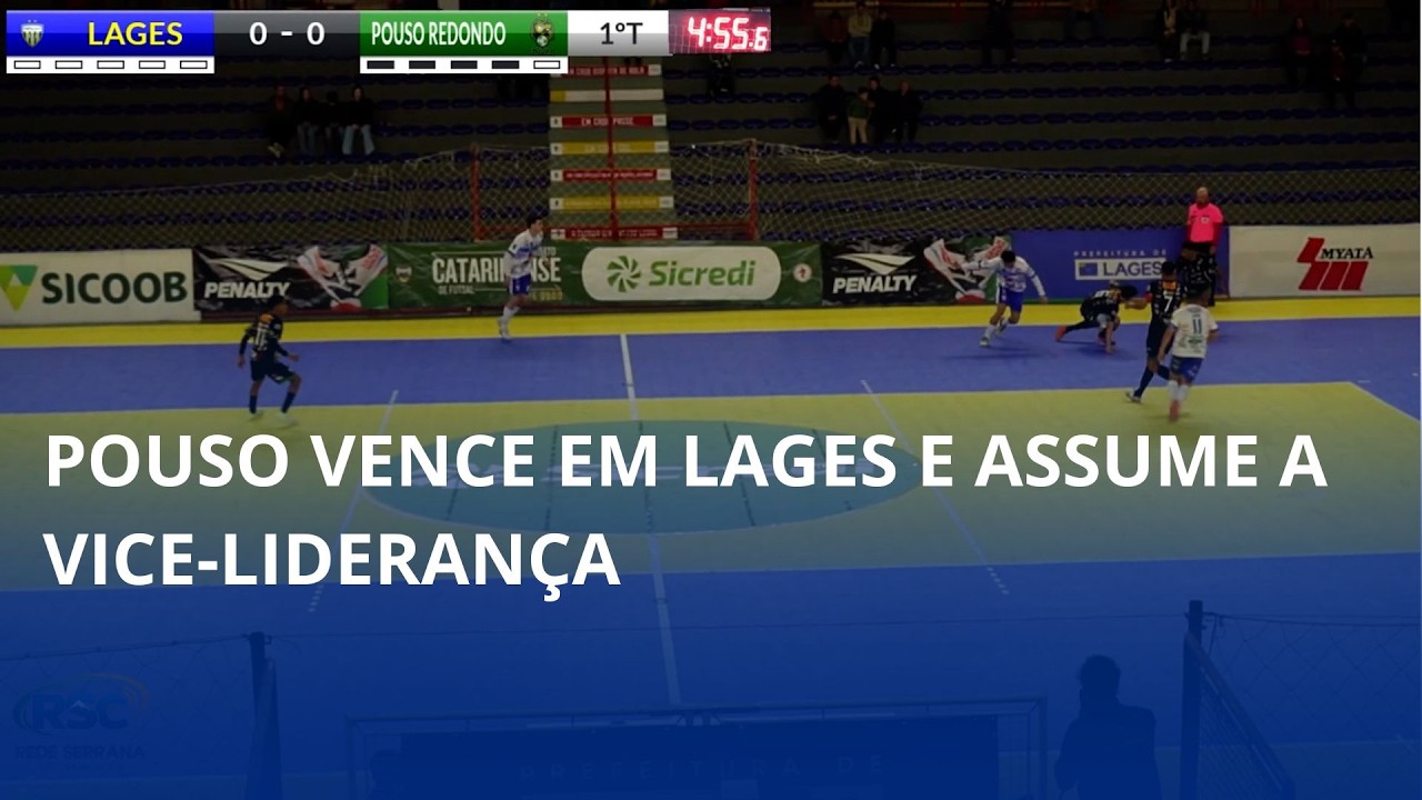 Pouso vence em Lages e assume a vice-liderança