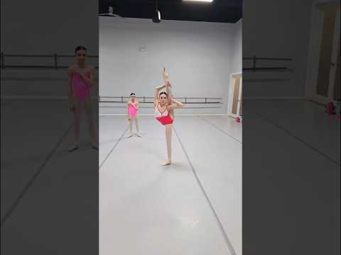 Flexibility! Ellary Day, Sylvie Win, Victoria Carrillo and Violet Marti #flexibility #dance #ballet