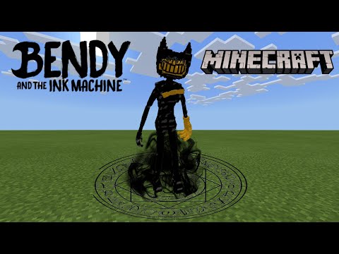 How to SUMMON THE INK DEMON in Minecraft Bendy and the ink machine
