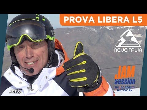 Una prova libera per sciatori di Livello 5 - Corso di sci Intermedio