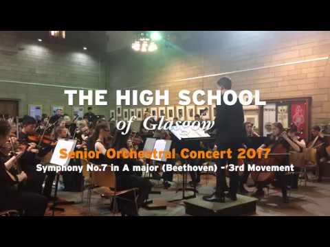 HSOG Senior Orchestral Concert 2017 - 3rd Movement of Symphony No.7 in A major