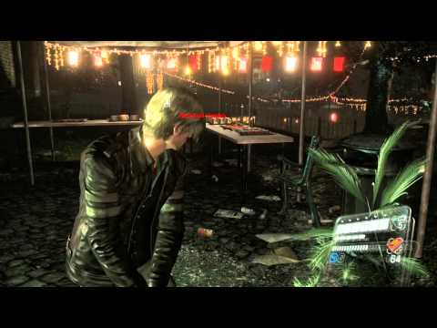 Let's play Resident Evil 6 Co-Op - 1st Campaign - Chapter 1: Leon can't drive