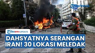 Situasi Keos! 30 Lokasi Termasuk Tel Aviv Meledak Hebat hingga Porak-poranda, Pusat Energi Rusak