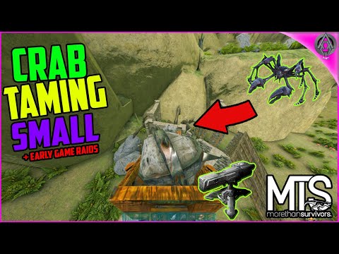 EARLY GAME RAIDS AND OP CRAB TAMING! MTS CHAPTER 2 EP 4