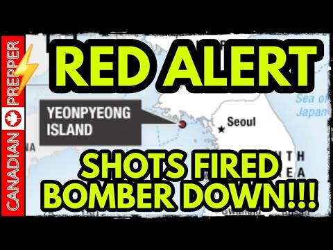 Major Alert! North Korea Fires Shots At South Korea! US Bomber Crash At Nuclear Base! Evacuation! Internet Down! - Canadian Prepper