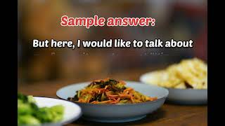 Describe Your Favourite Restaurant -IELTS cue card. IELTS Speaking part 2 #ielts #ieltsspeakingpart2