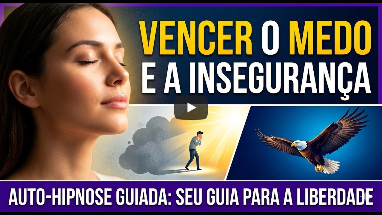 AUTO-HIPNOSE PARA VENCER O MEDO E A INSEGURANÇA | Edson Brandão  #vencendoomedo