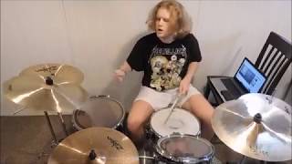 FM Static - Boy Moves To A New Town With Optimistic Outlook (Drum Cover)