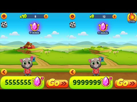 Talking Tom Gold Run Unlocked - PANDAA TOM vs TOM STREAMER - New Update 20 05
