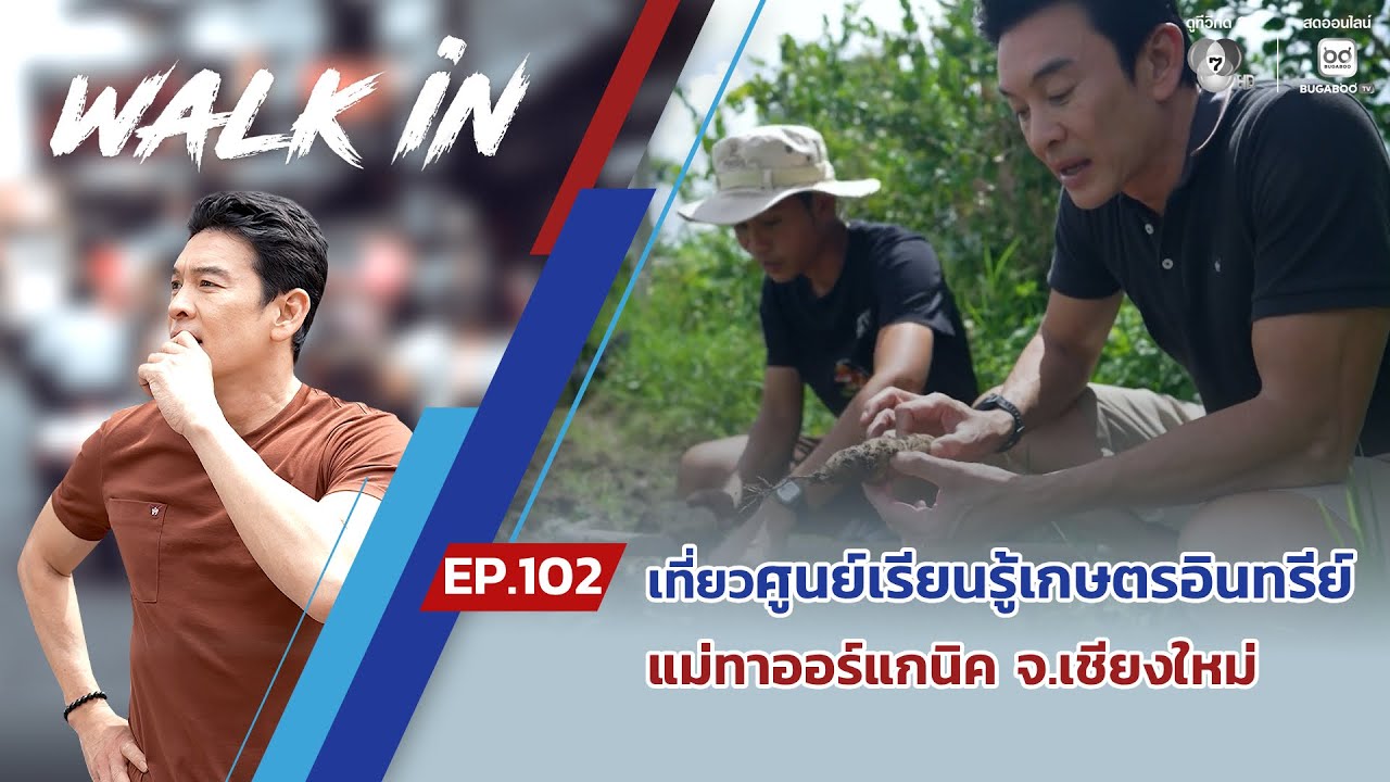 WALK in EP.102 | เที่ยวศูนย์เรียนรู้เกษตรอินทรีย์ แม่ทาออร?