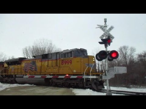 UP 8999 South Loaded Sand (4-18-2018)