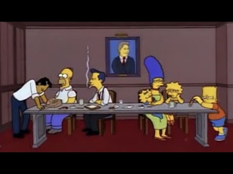 Homer Thompson, Il Lago Orrore e Il Programma Protezione Testimoni - I Simpson 5x2