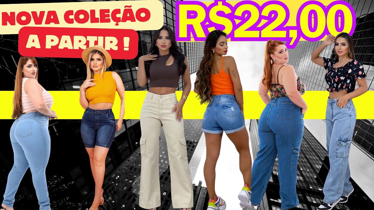 ACHEI NO BRÁS - R$22,00 QUER SABER A FONTE DO JEANS MAIS BARATO DO BRÁS ? VOU TE REVELAR AGORA VEM !