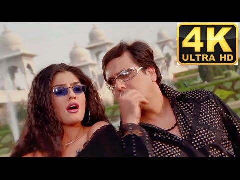 Ankh Jo Tujhse Lad Gayi | Govinda and Ravena Tandon Video Song