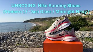 Download lagu UNBOXING  Nike Running Shoes (Vomero 17 - Sea Glass / Midnight Navy ) mp3