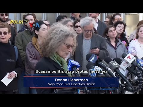 VOA - ANCAMAN DEPORTASI BAGI AKTIVIS PRO PALESTINA MAHMOUD KHALIL