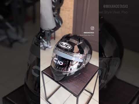 ΚΡΑΝΟΣ HJC C10 BLACK GLOSS 22.06 (MEDIUM)-thumb-1