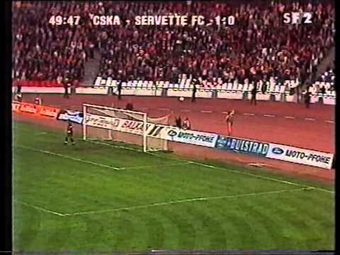 UEFA-Cup: 29.09.1998 CSKA Sofia - Servette FC 1:0