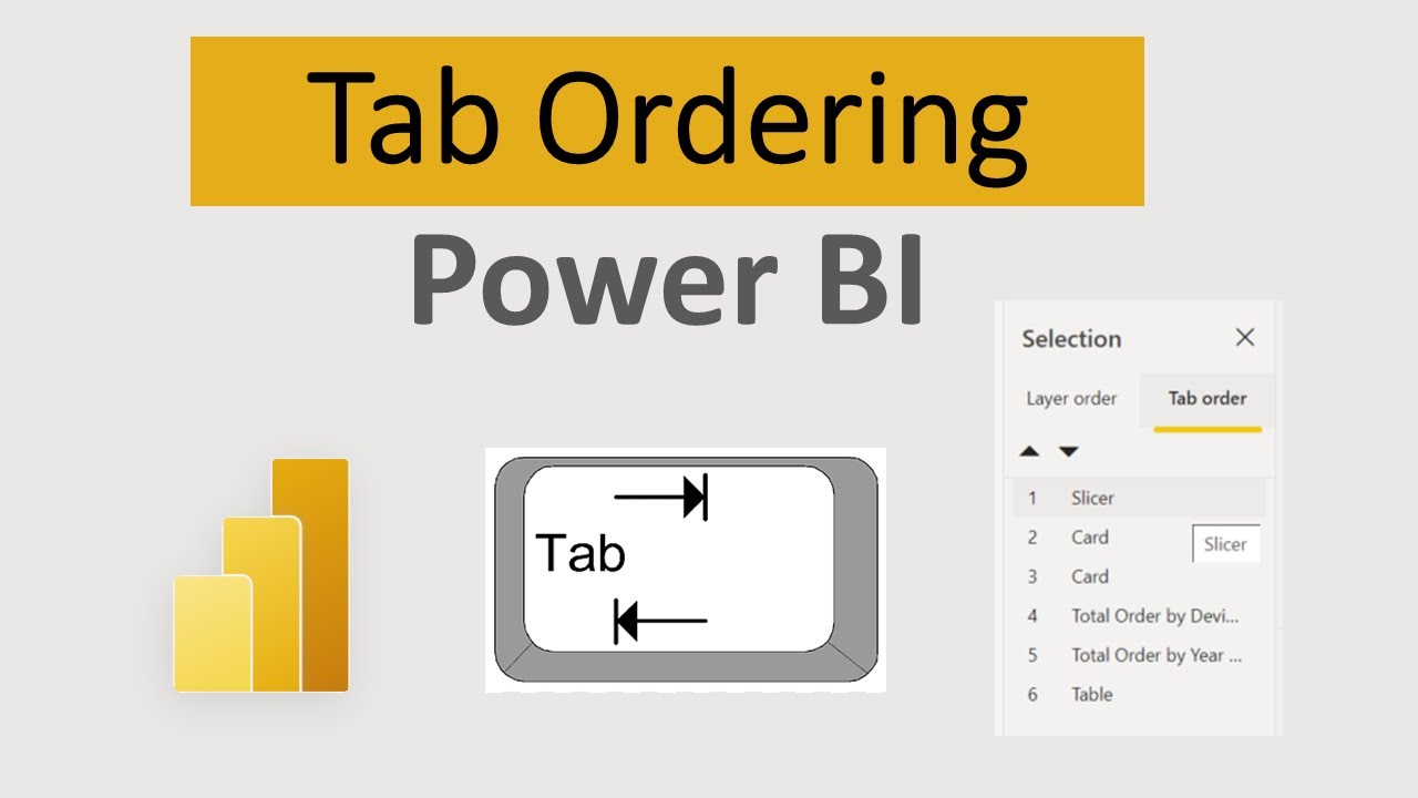 Maintain Tab Order for Power BI Report