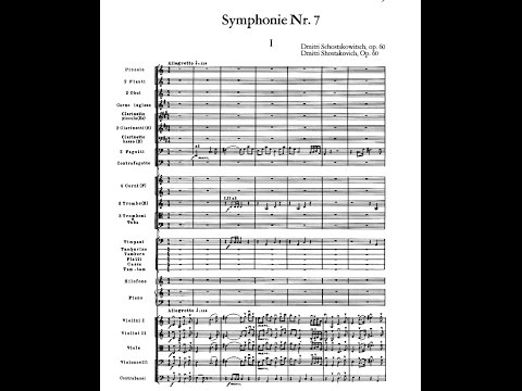 Dmitri Shostakovich : Symphony No. 7 in C major, Op.60 "Leningrad" 1080