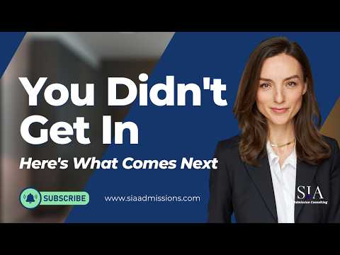 You Were Rejected from MBA Programs This Round. Here's What Strong Candidates Do Next