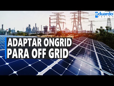 Posso Mudar Sistema Solar ONGRID para OFFGRID?