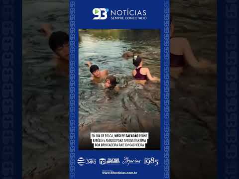 FAMÍLIA WS: DIA DE TRANQUILIDADE EM SERGIPE!  O cantor Wesley Safadão e sua família aproveitaram
