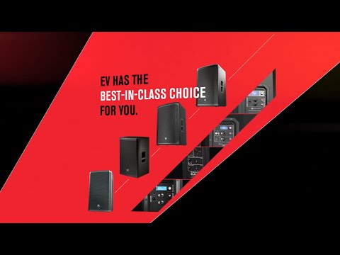 Electro-Voice Portable Loudspeaker Overview