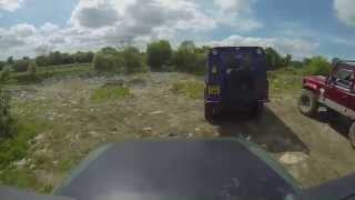 preview picture of video 'BWORC day at Charlton Mackrell quarry - vid1 - Roof-Cam'