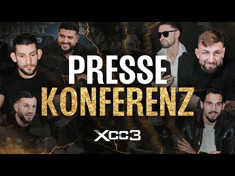 XCC3 PATH TO GLORY-PRESS CONFERENCE with Darko Banovic, Dominic Schober, Daniel Cikarevic & Anton...