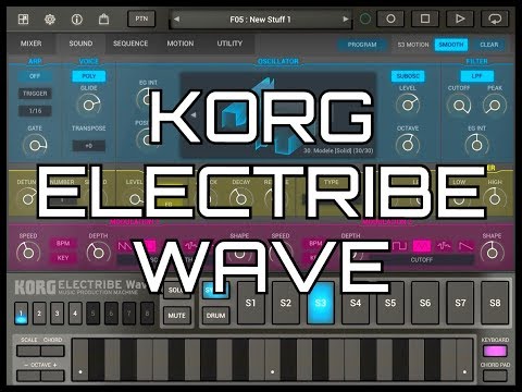 KORG Electribe Wave - UPDATE Demo - Sample Import & 2 New IAP Packs - iPad