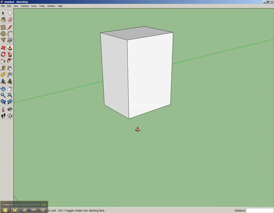 Subtractive Building in SketchUp