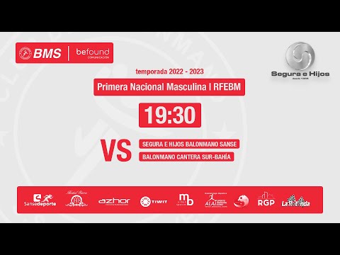 Balonmano Sanse VS BM Cantera Sur-Bahía - Temporada 22/23 - 1ª Nacional Masculina Grupo F