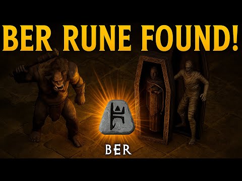 BER RUNE FOUND... at level 98 - D2R S11