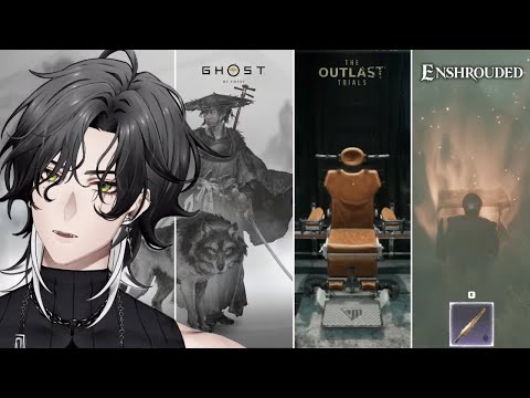 6-Hour Horror Gauntlet! Ghost of Yōtei → Outlast Trials → Enshrouded | 18+