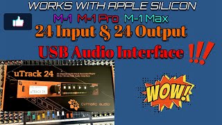 Video thumbnail for Cymatic Audio uTrack24 Audio Interface Review!! 24 Inputs & Outputs by Music Factory Studios