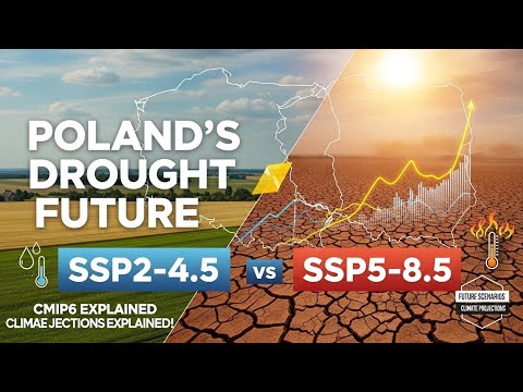 Poland's Drought Future: SSP2-4.5 vs SSP5-8.5 | CMIP6 ...