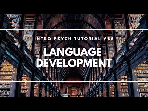 Language Development (Intro Psych Tutorial #85)