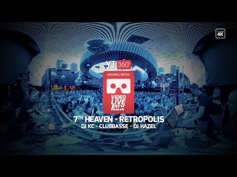 RETROPOLIS - 7th Heaven - KC - CLUBBASSE - HAZEL - VIDEO LIVE 360 CARTBOARD Przeżyj  to raz jeszcze